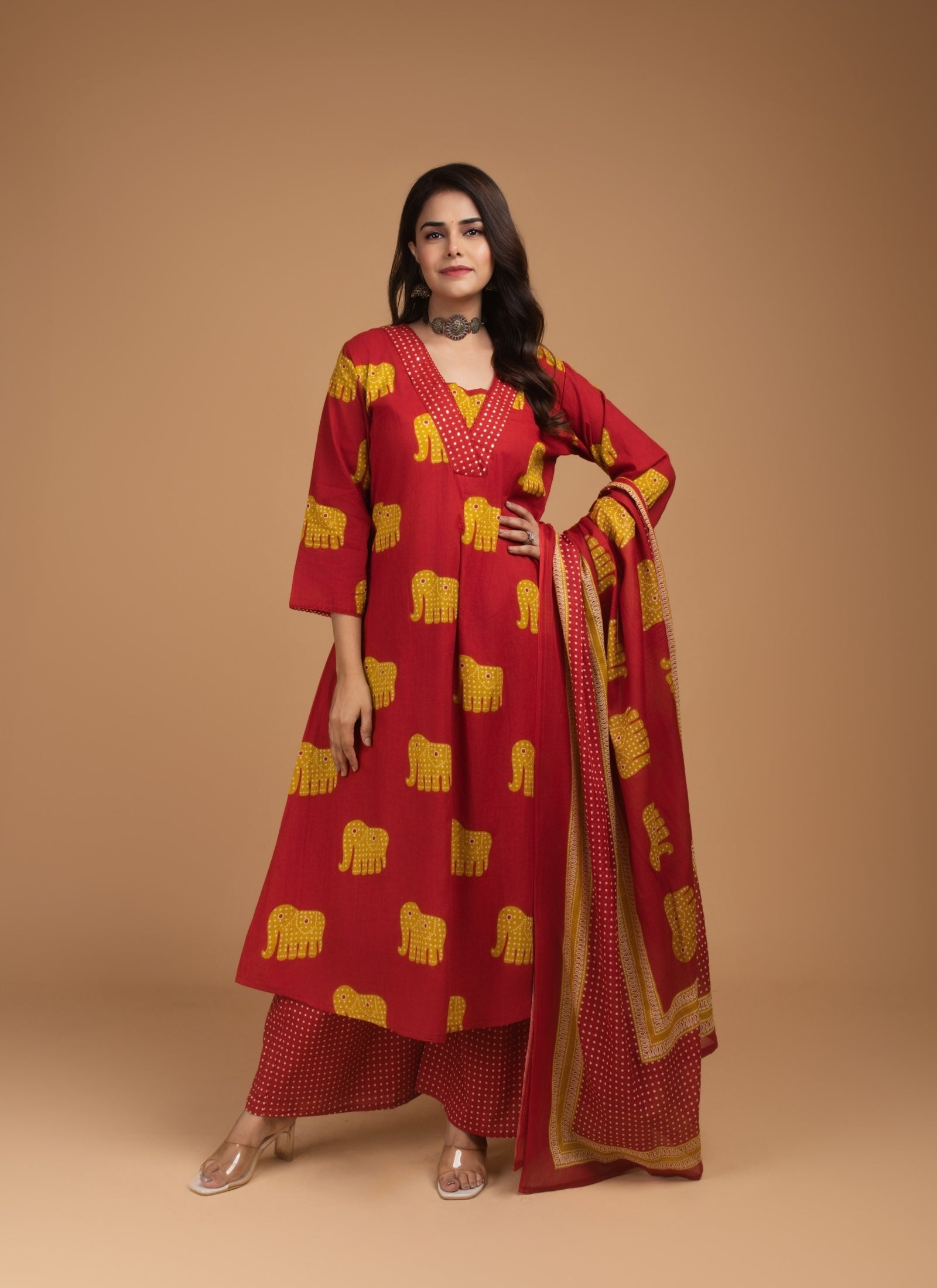 Royal Parade Elephant Print Set