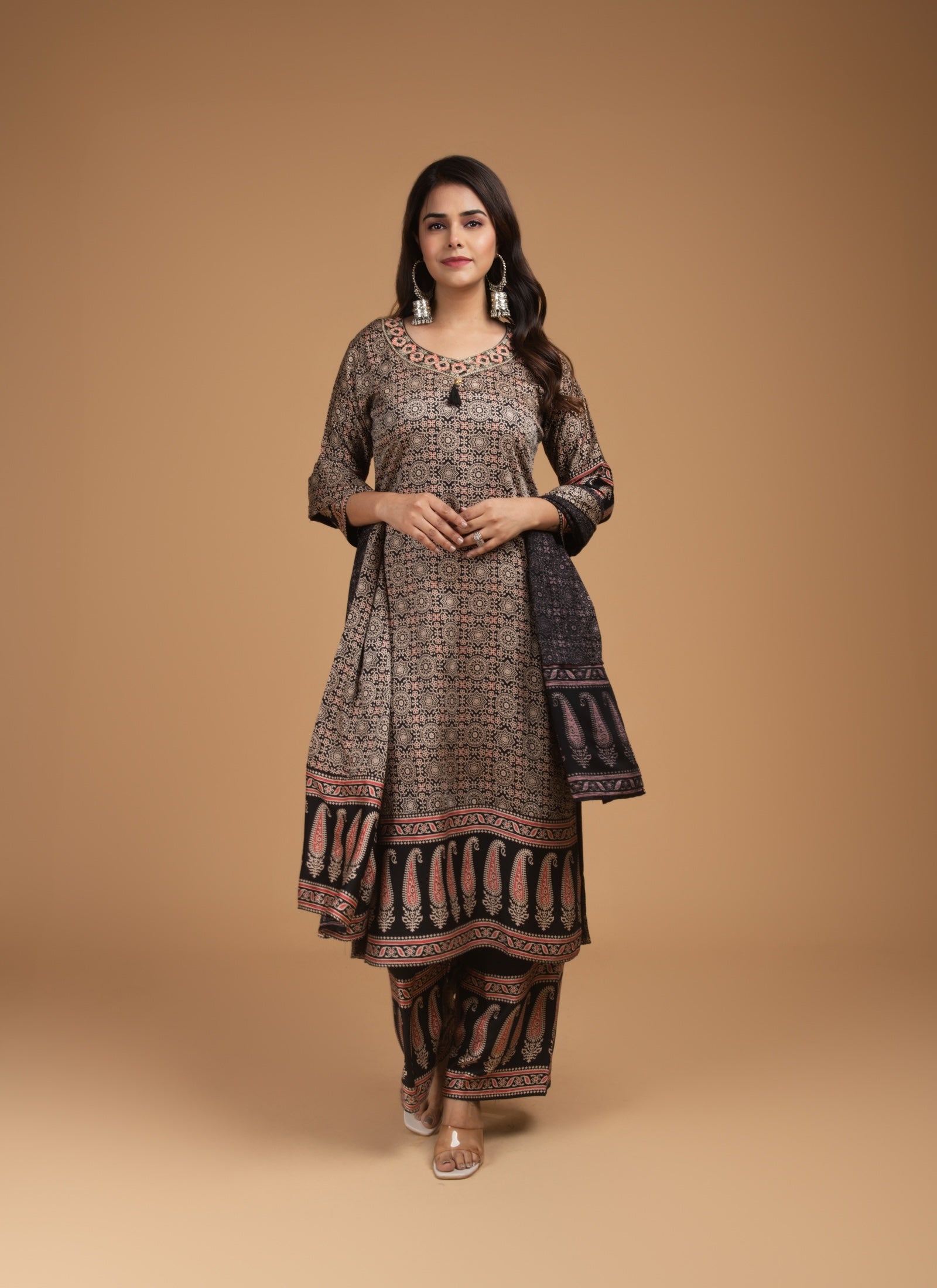 Ajrak Charm 3-Piece Set