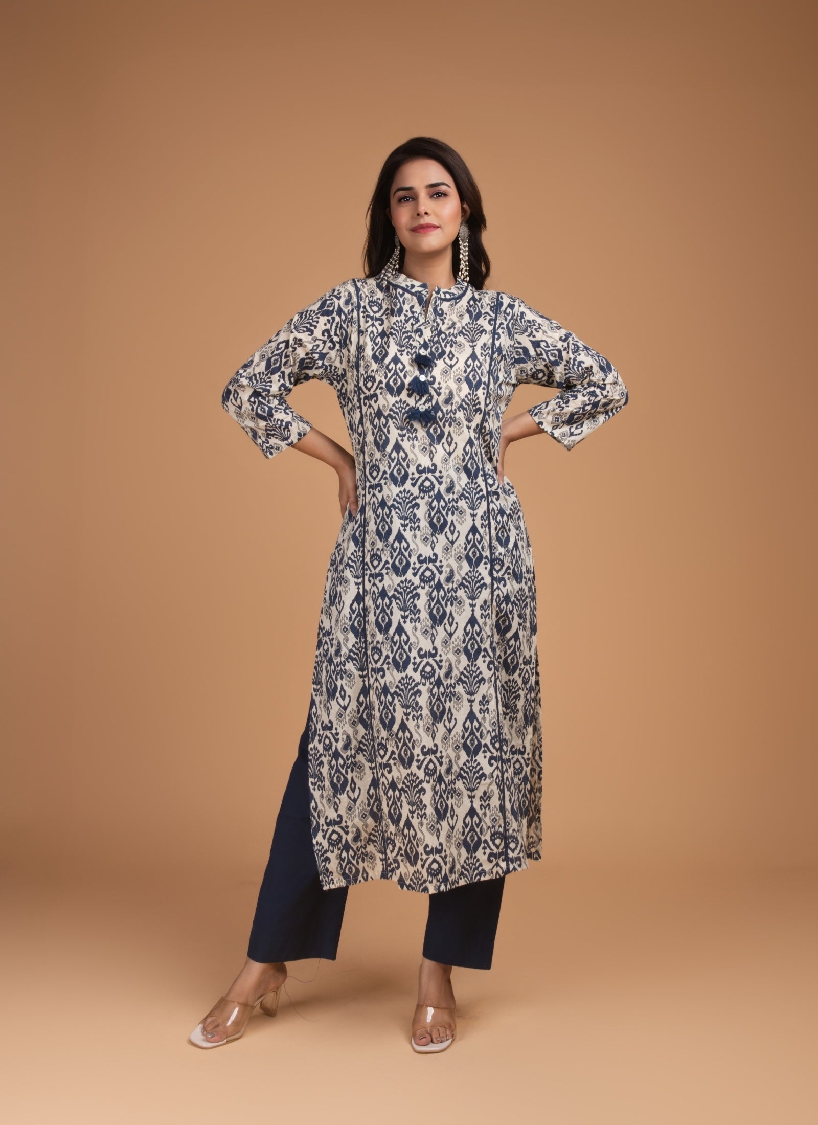 Indigo Ikat Classic Set