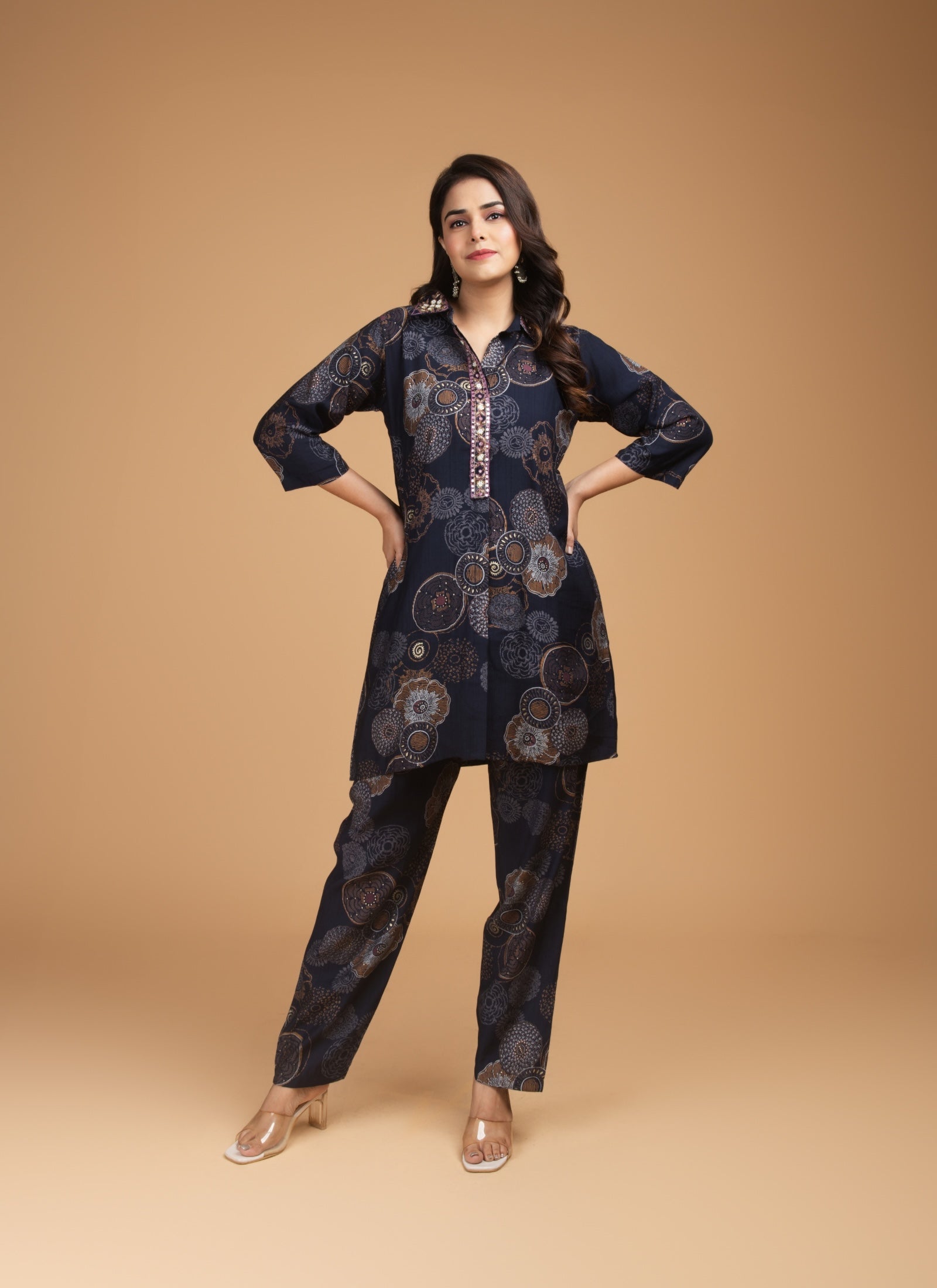 Midnight Mandala Co-ord Set