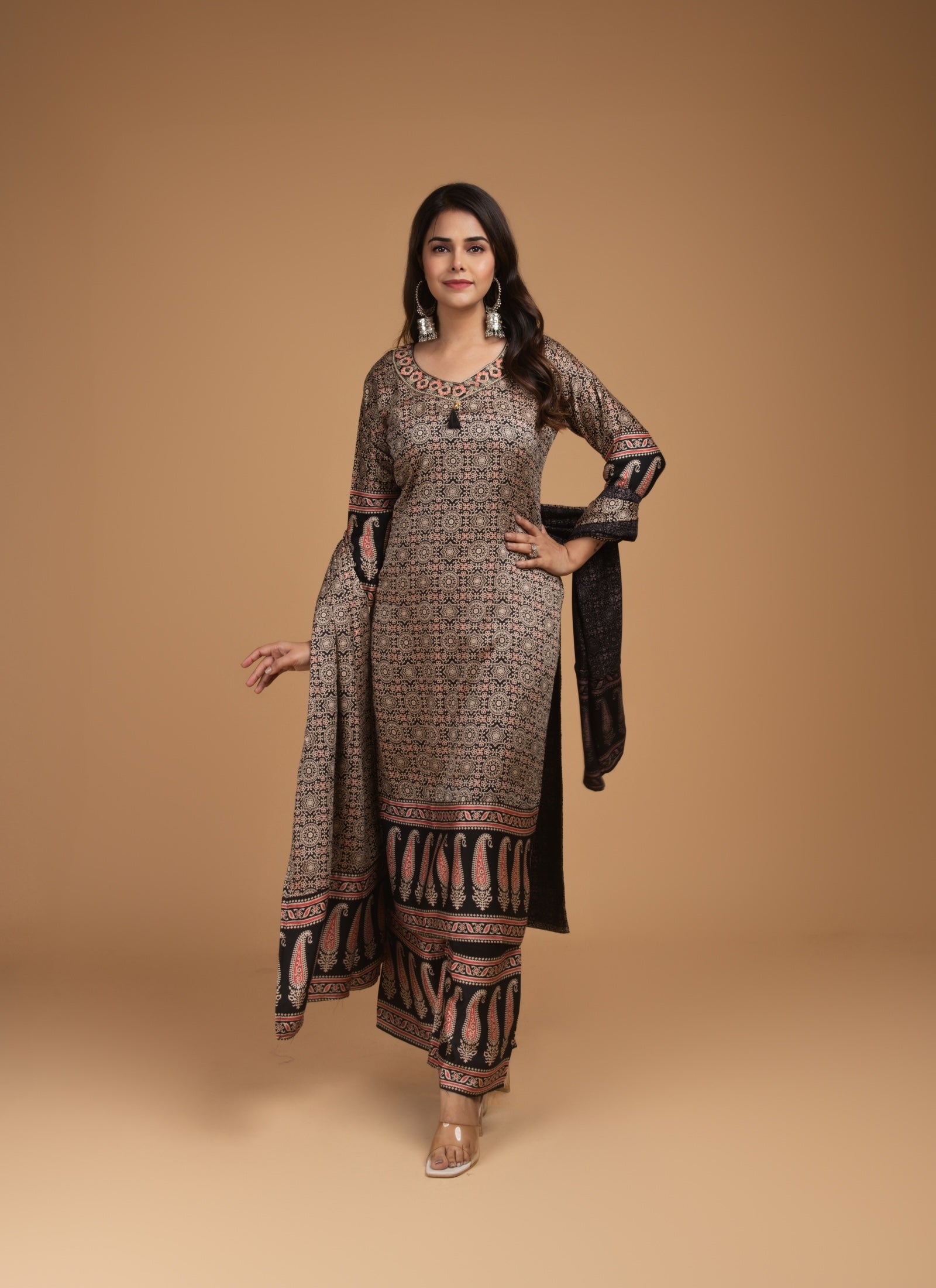 Ajrak Charm 3-Piece Set