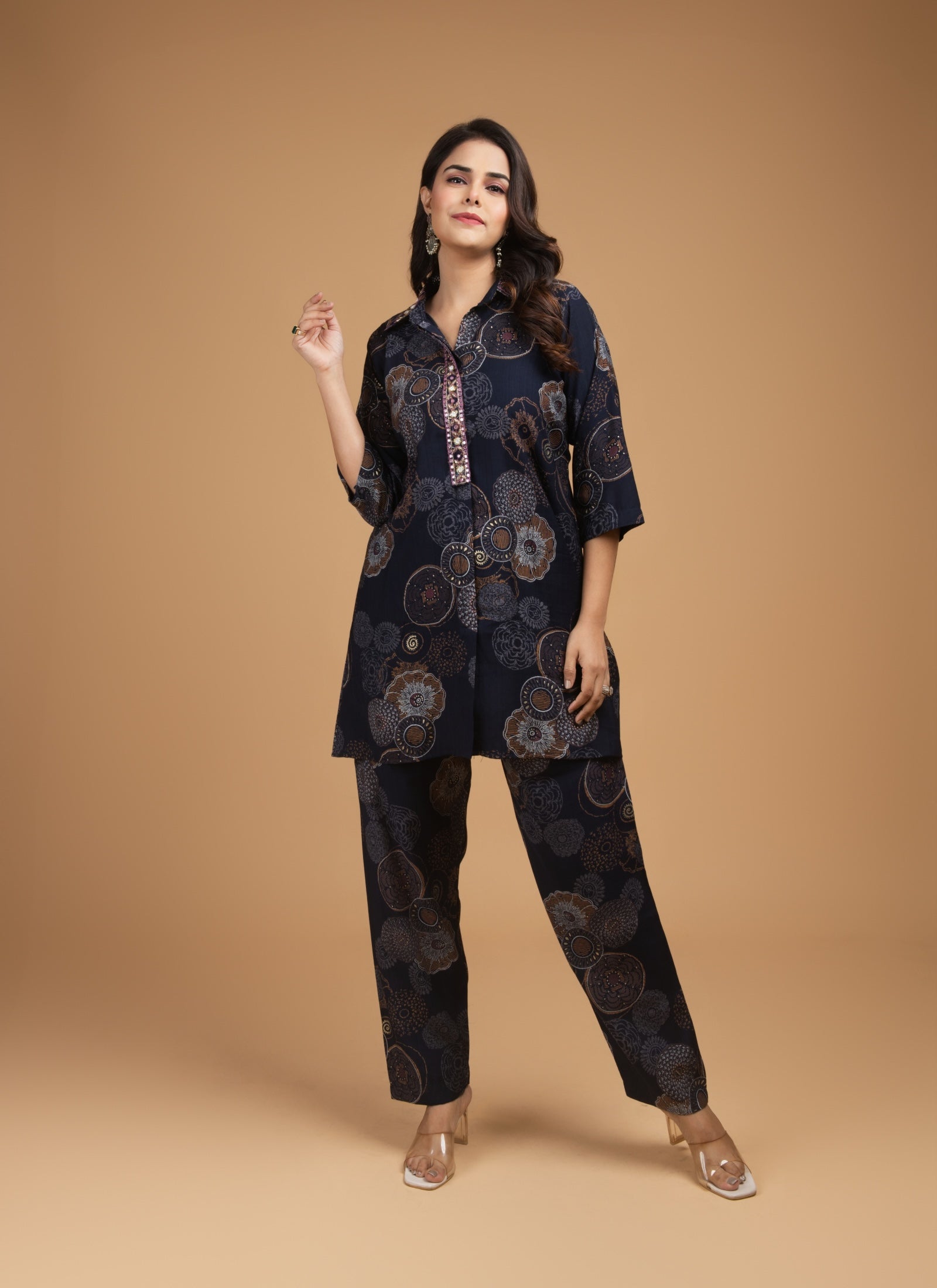 Midnight Mandala Co-ord Set