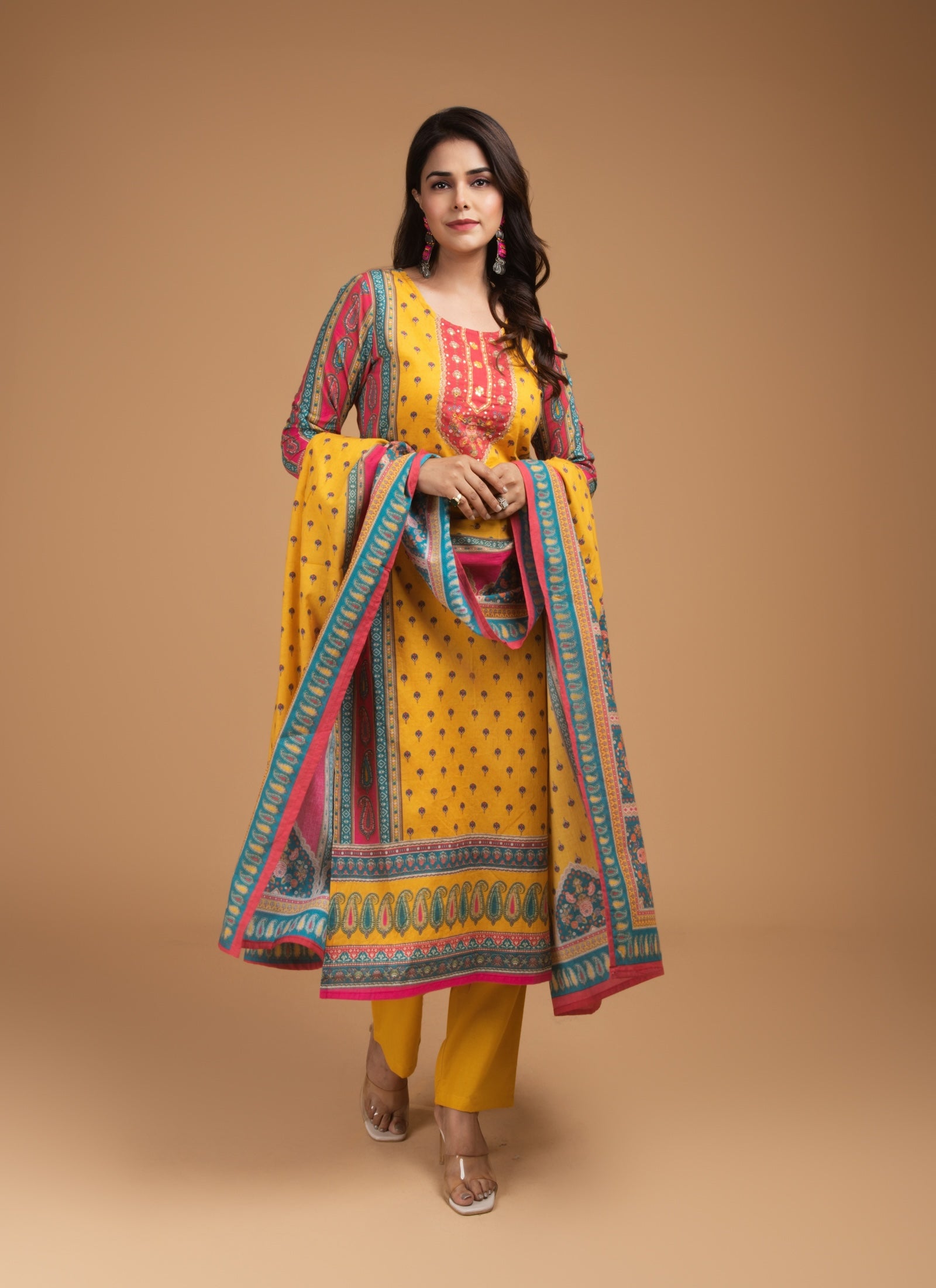 Sunlit Bloom 3-Piece Suit