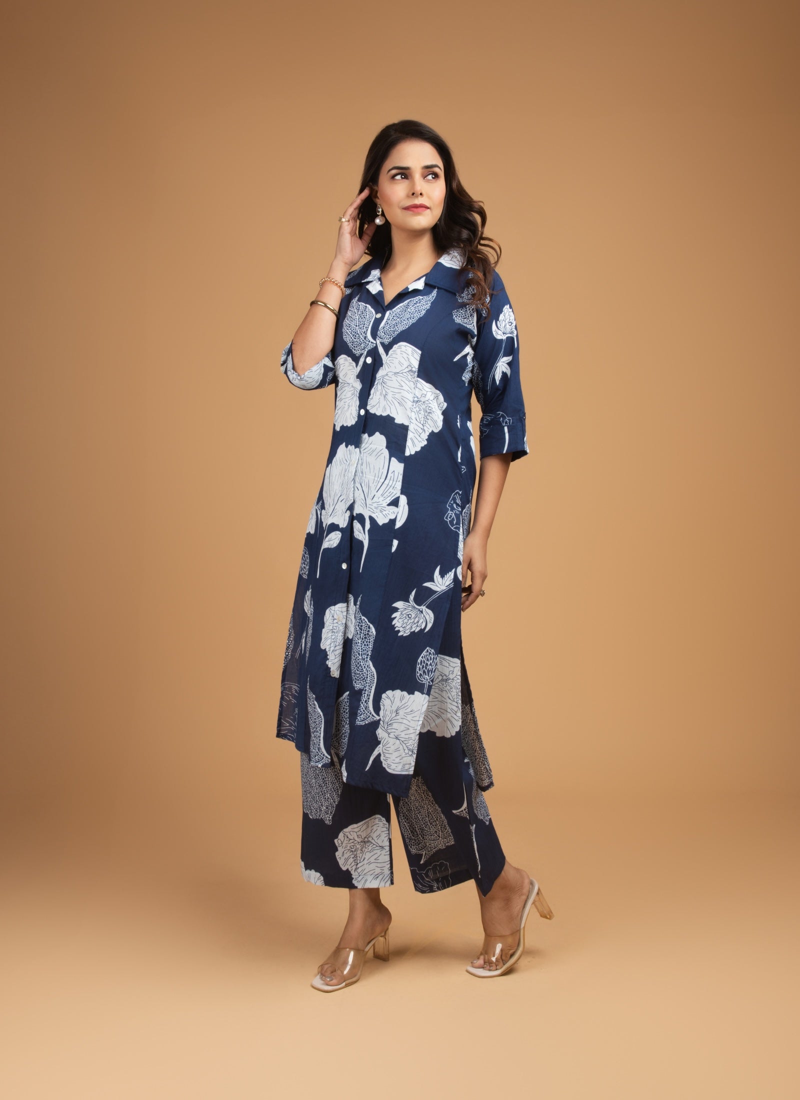 Midnight Bloom Co-ord Set