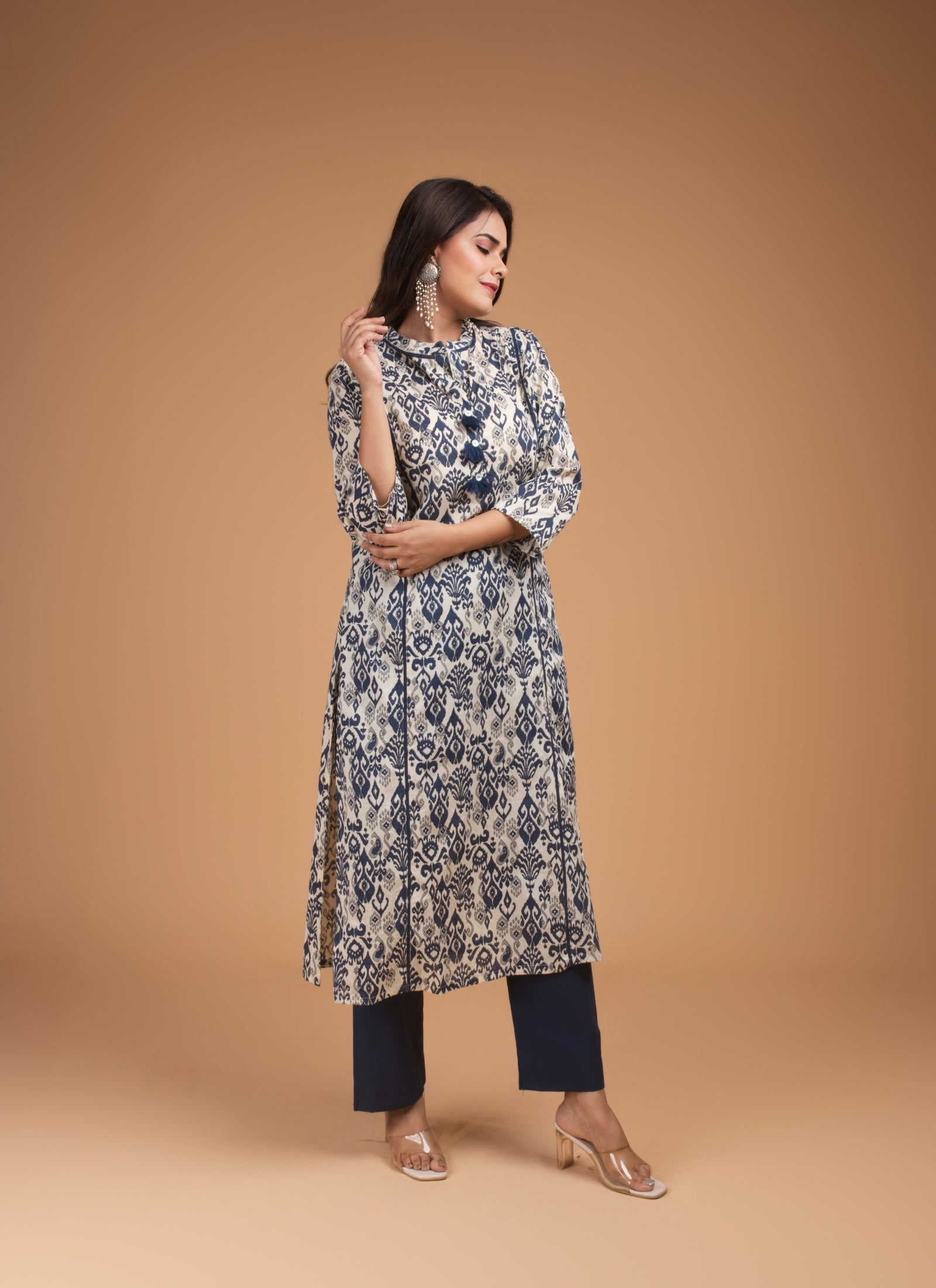 Indigo Ikat Classic Set