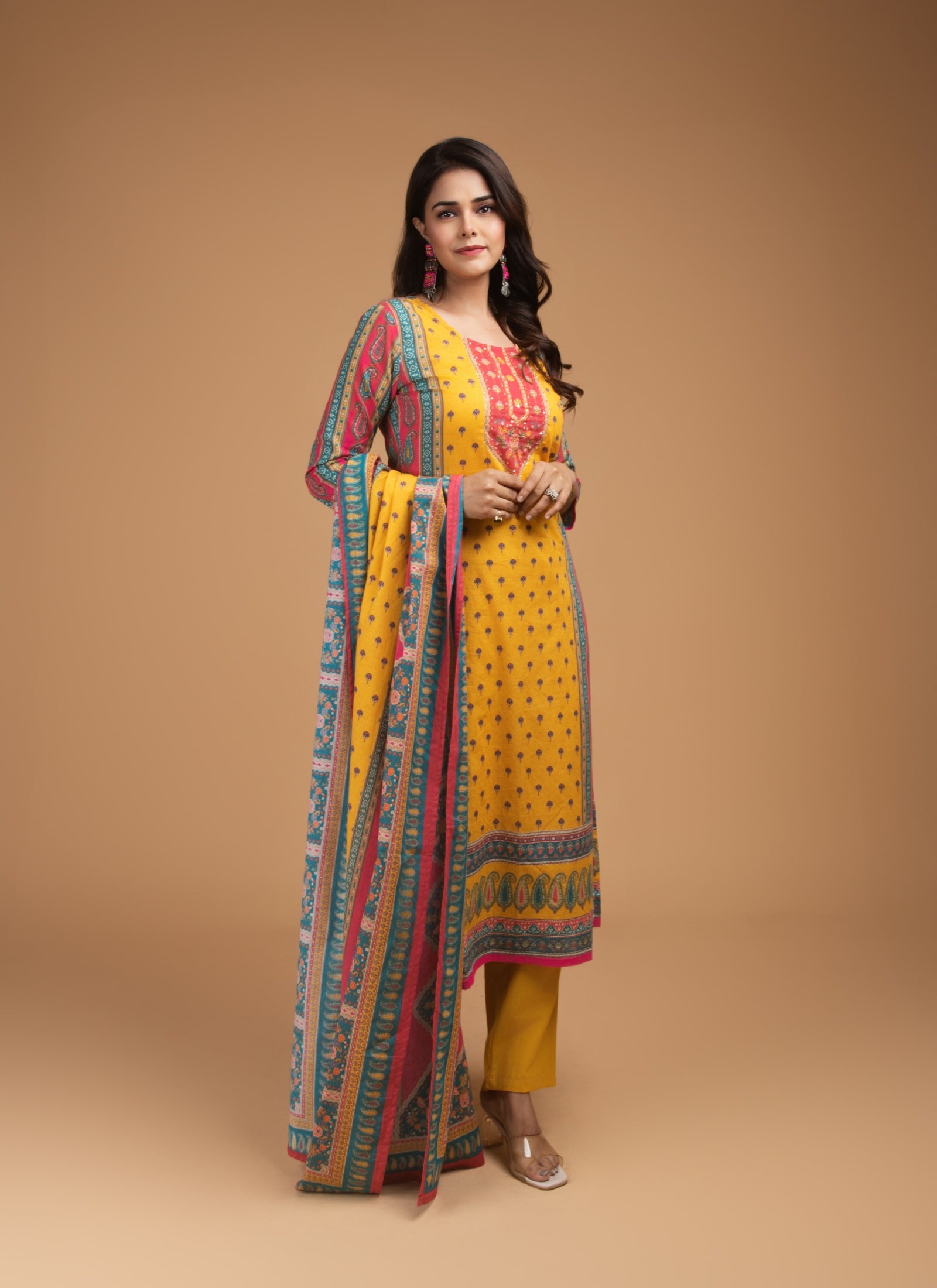 Sunlit Bloom 3-Piece Suit