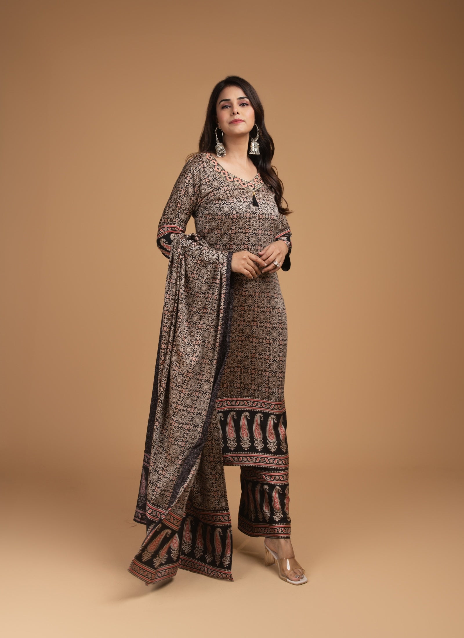 Ajrak Charm 3-Piece Set