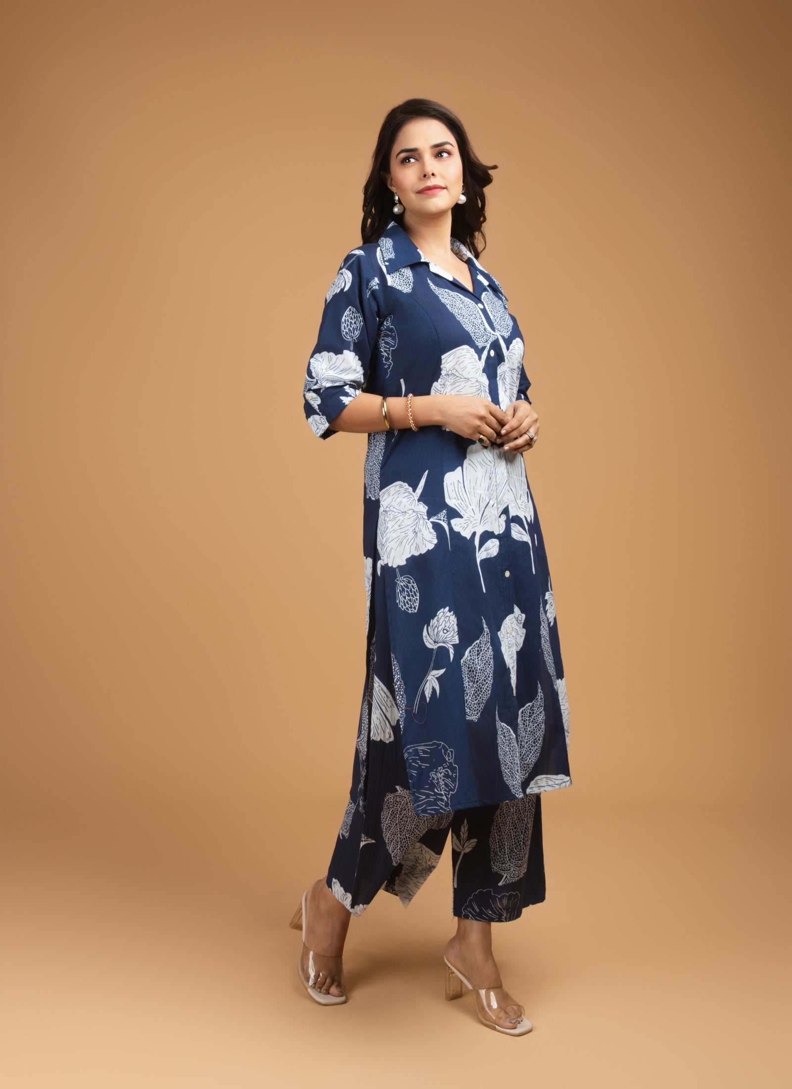 Midnight Bloom Co-ord Set