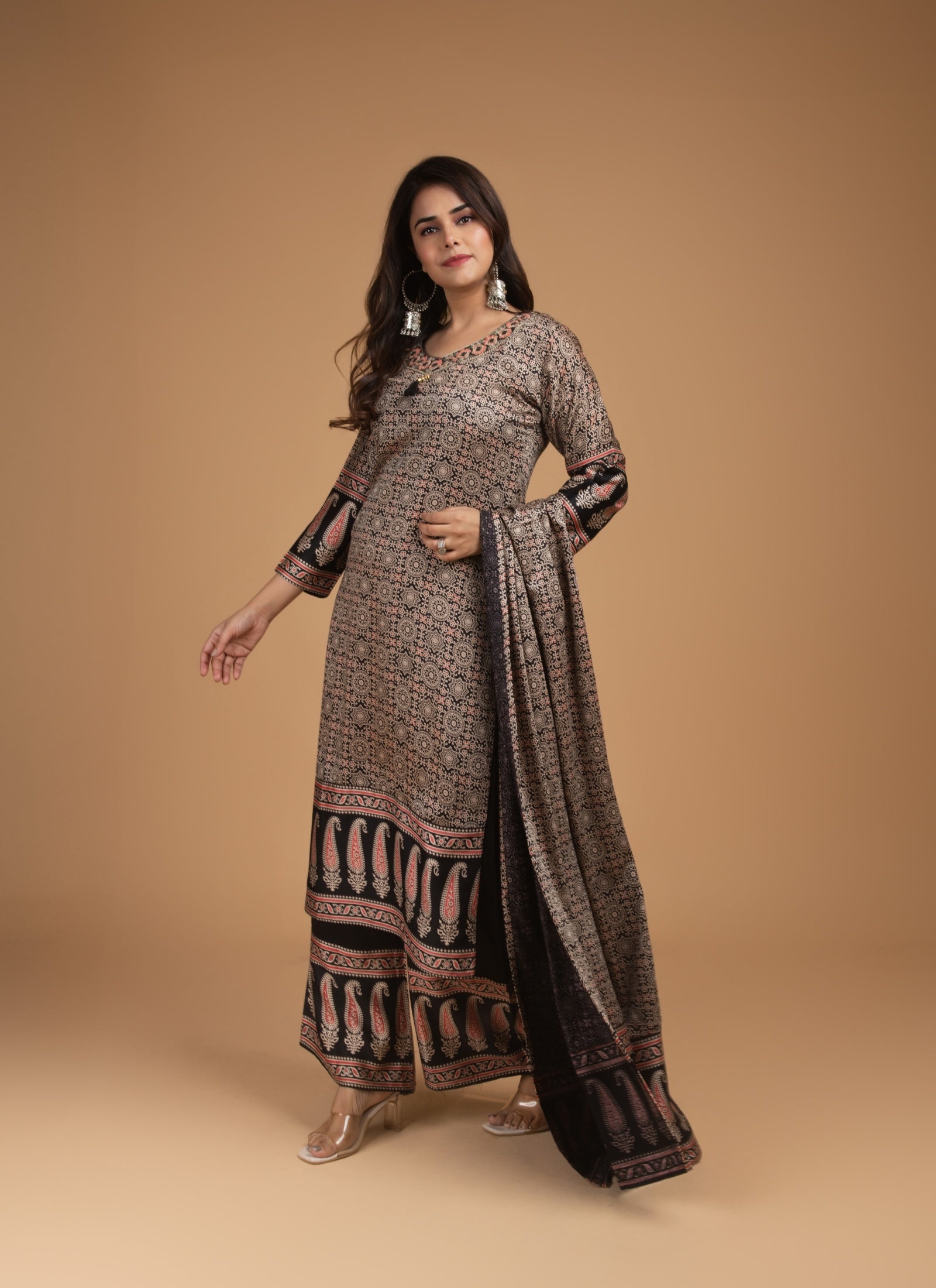 Ajrak Charm 3-Piece Set