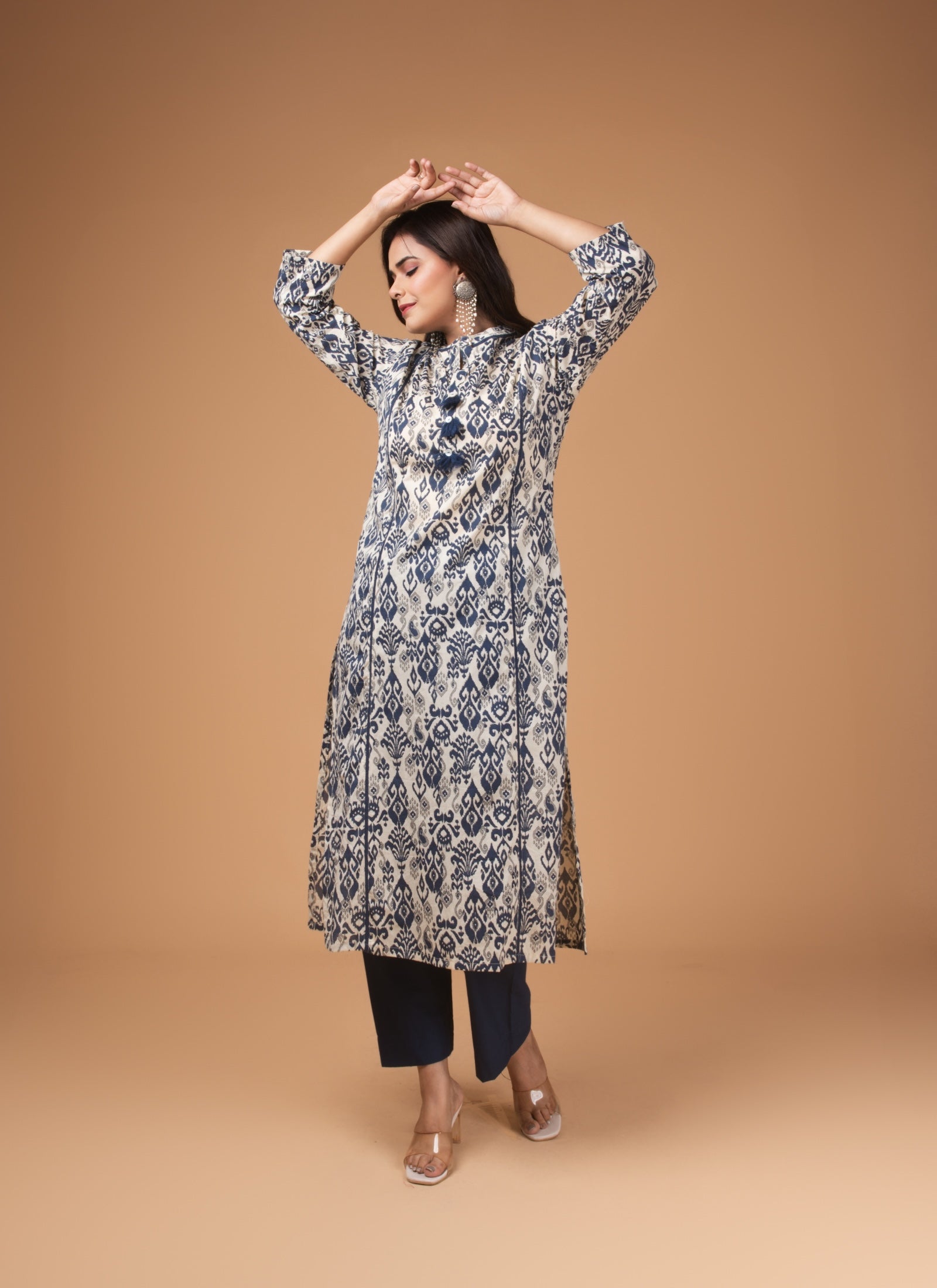 Indigo Ikat Classic Set