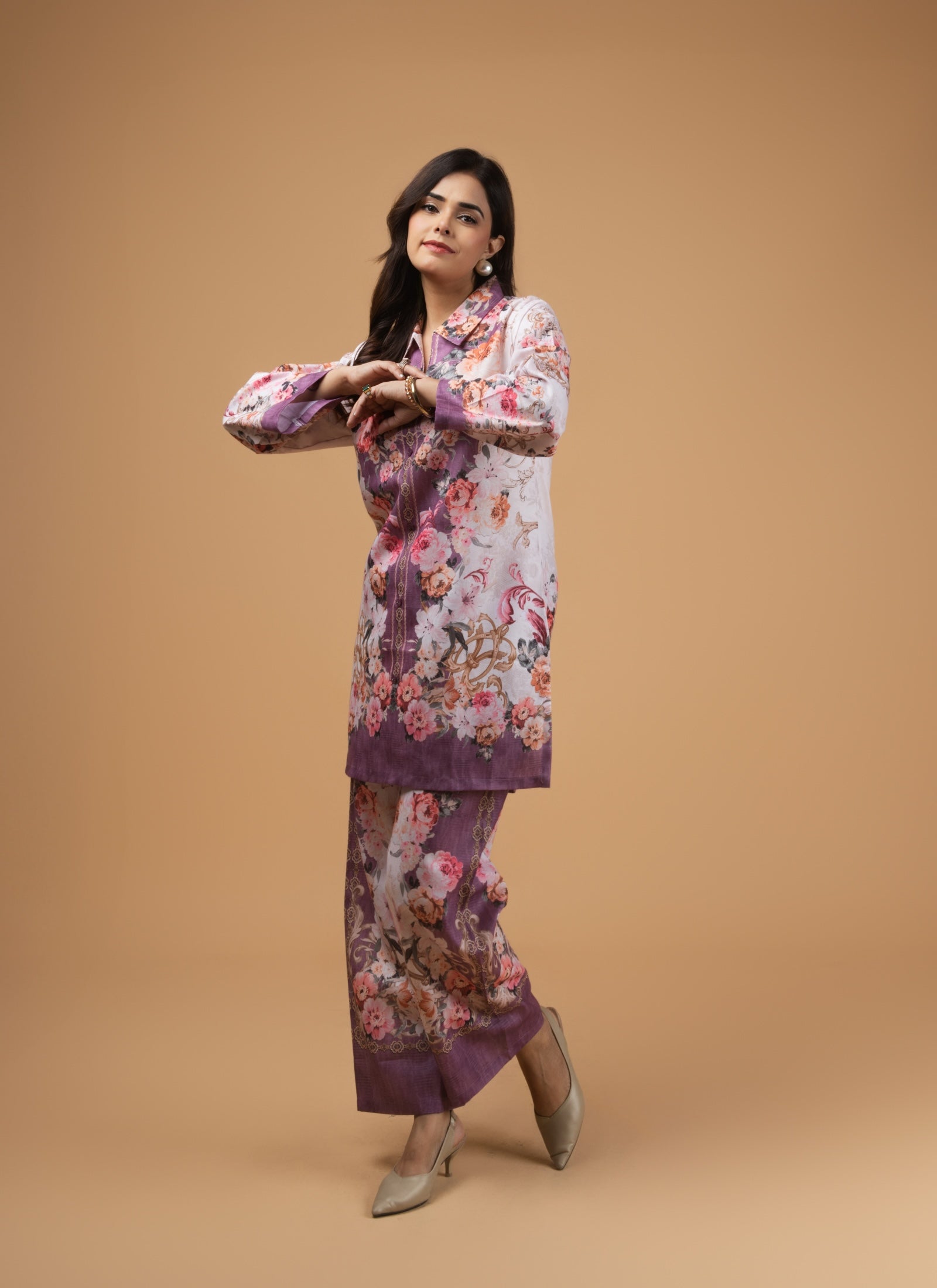 Plum Blossom Garden Co-ord Set