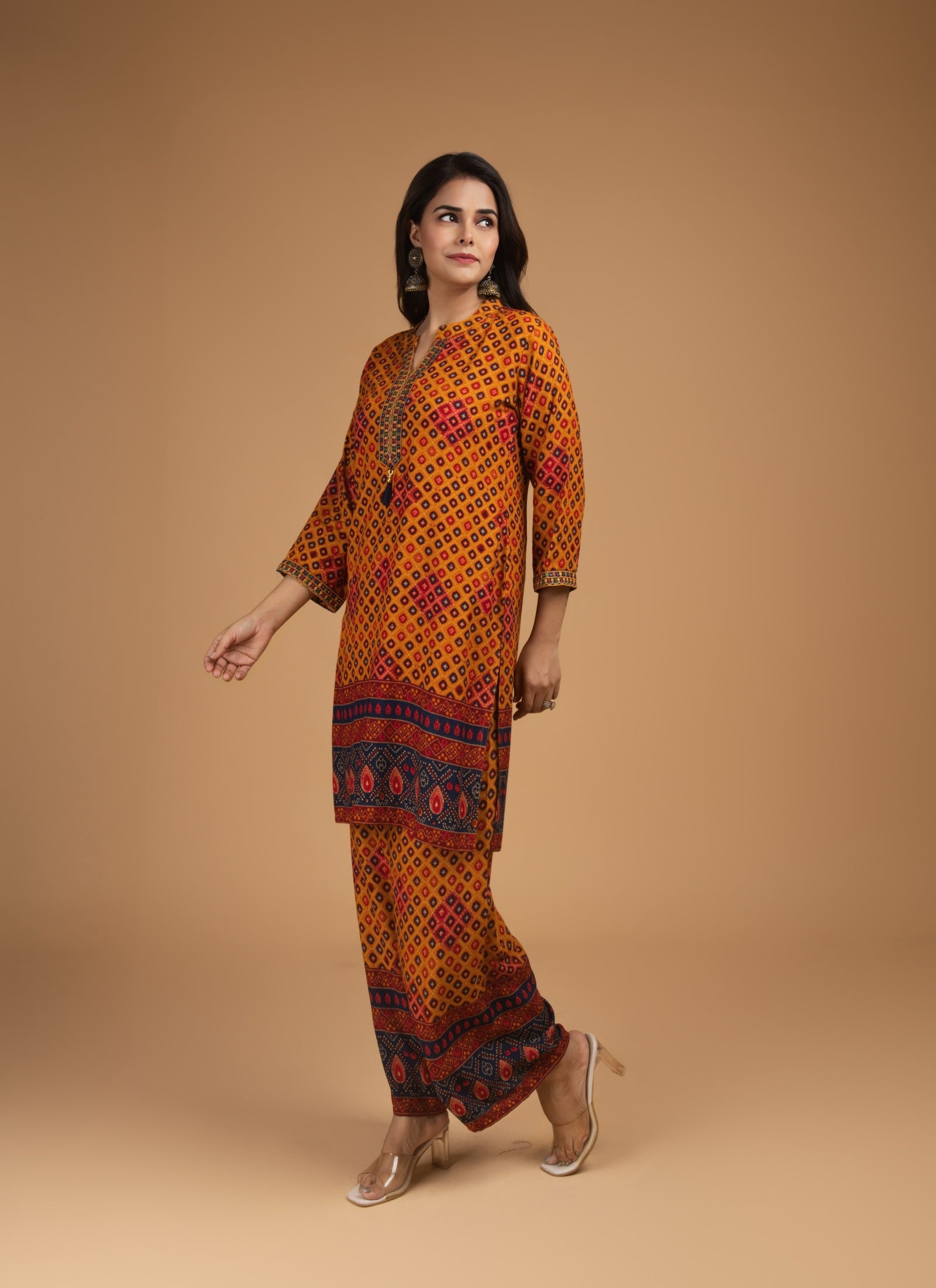 Marigold Tribal Co-ord Set