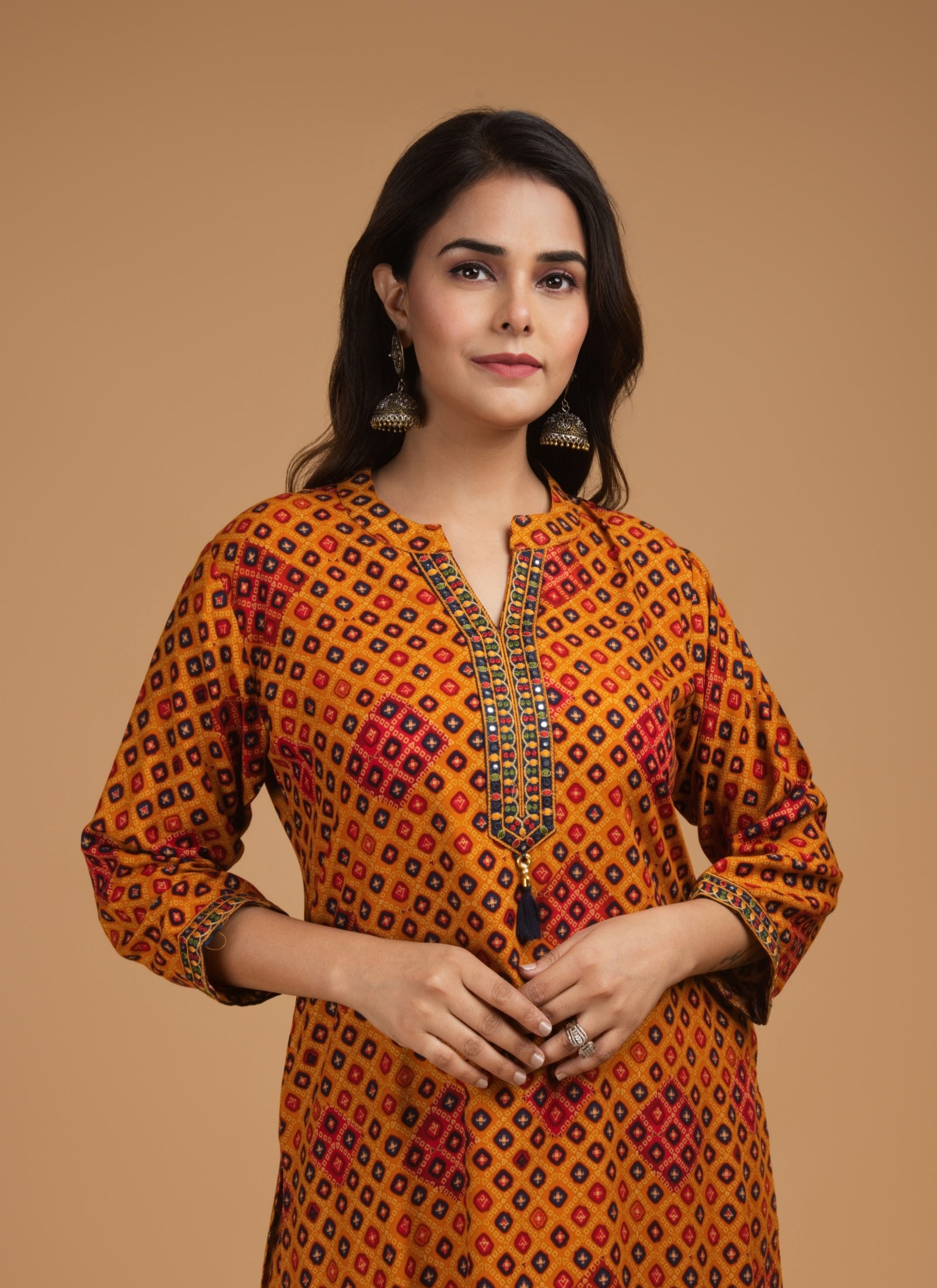 Marigold Tribal Co-ord Set