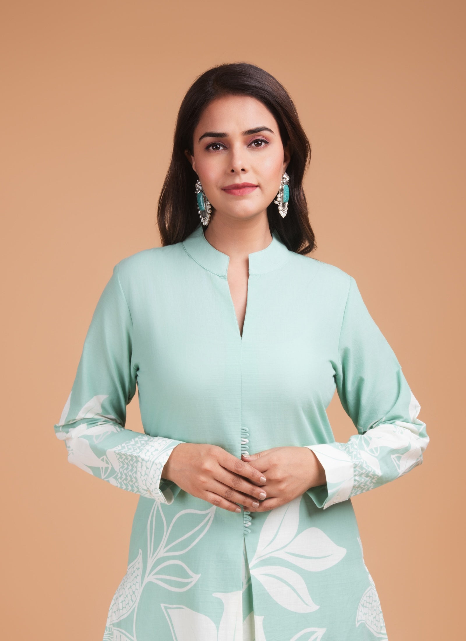 Mint Flora Co-ord Set