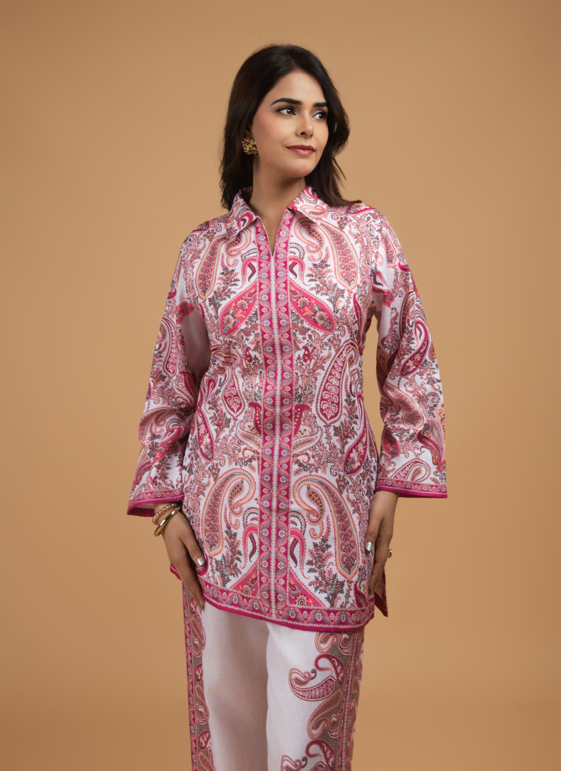 Rosé Paisley Co-ord Set