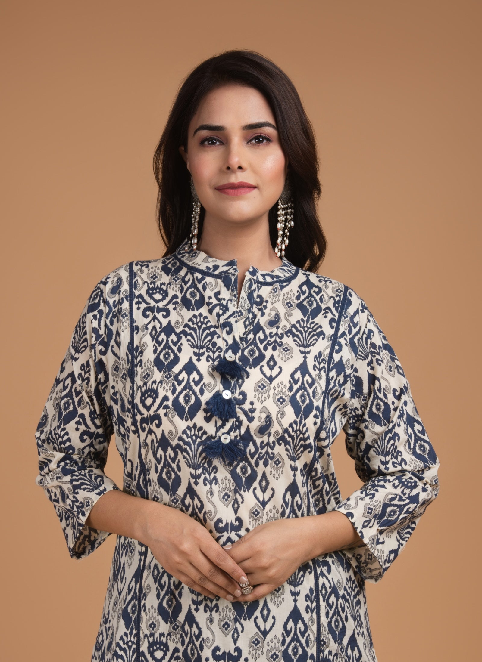 Indigo Ikat Classic Set