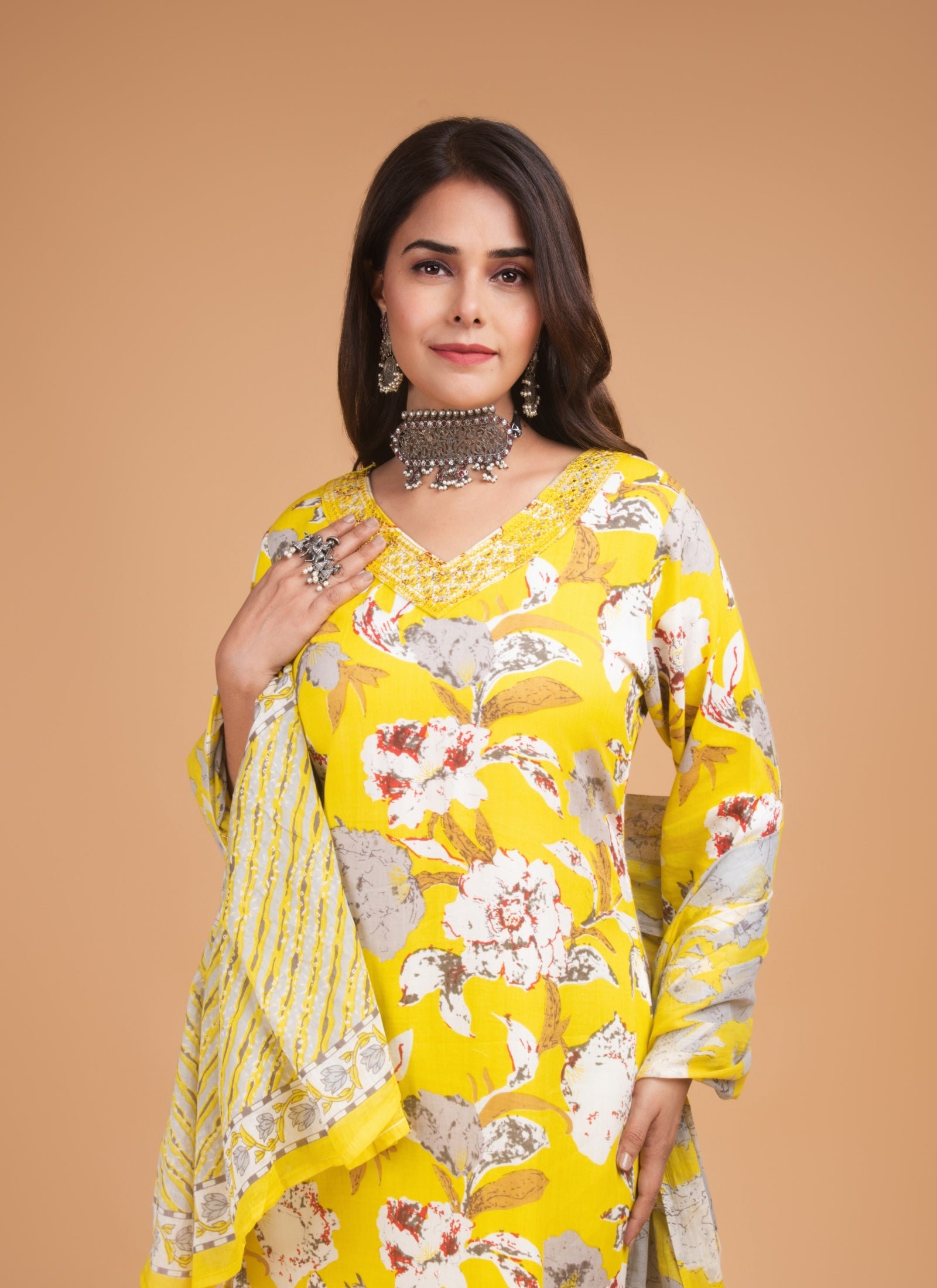 Sunshine Blossom Kurta Set