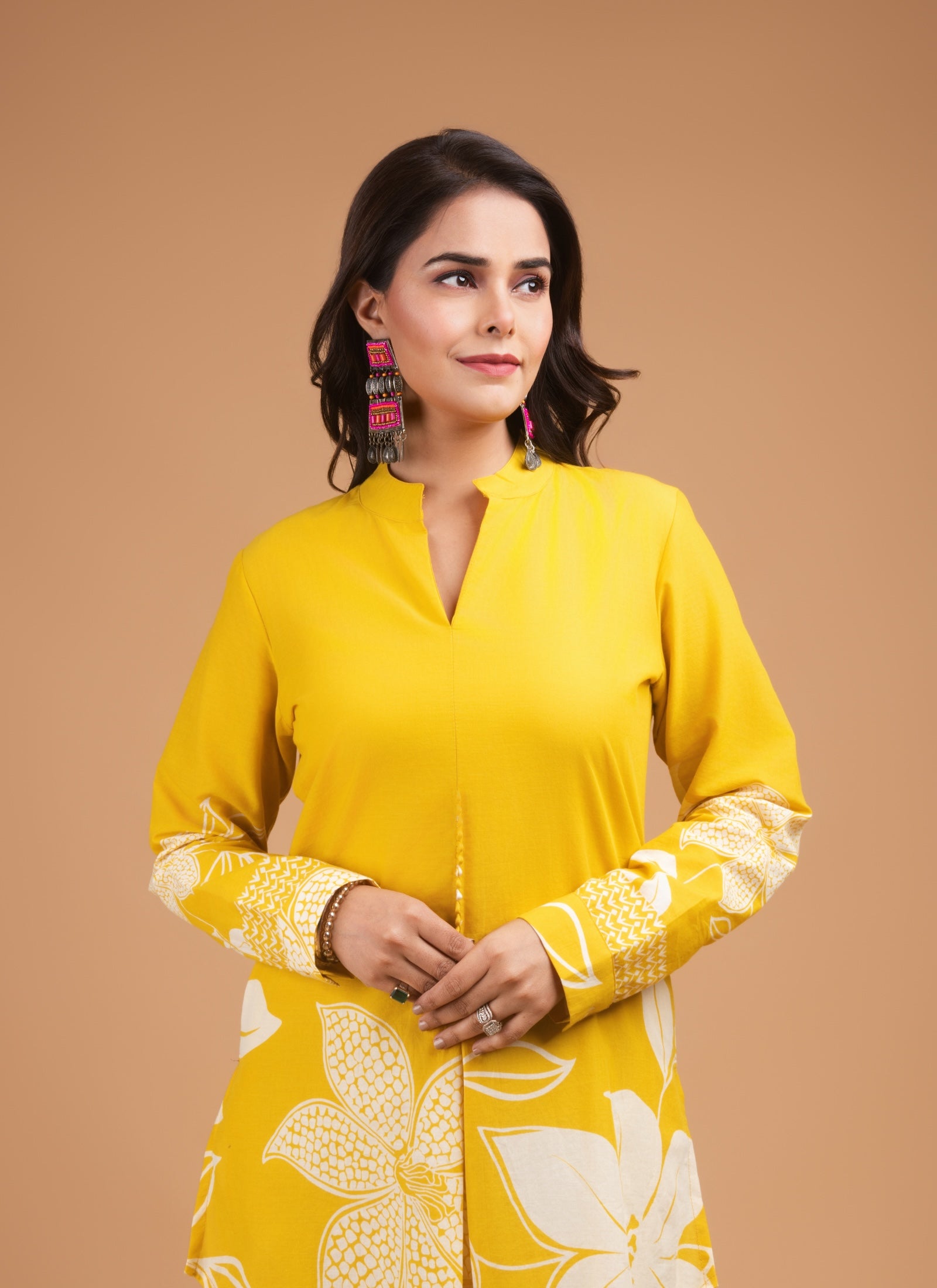 Golden Bloom Co-ord Set