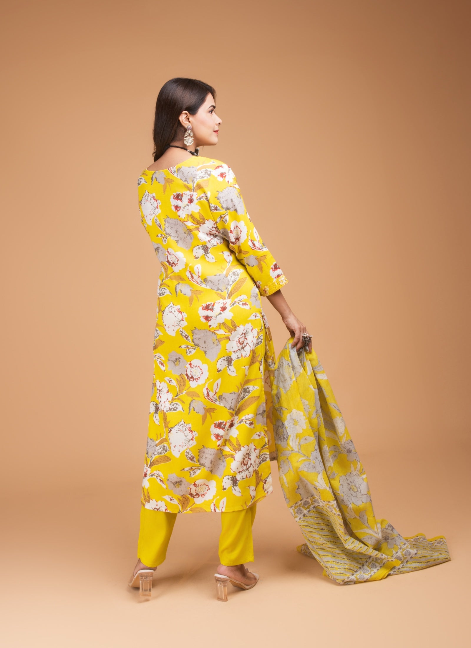 Sunshine Blossom Kurta Set