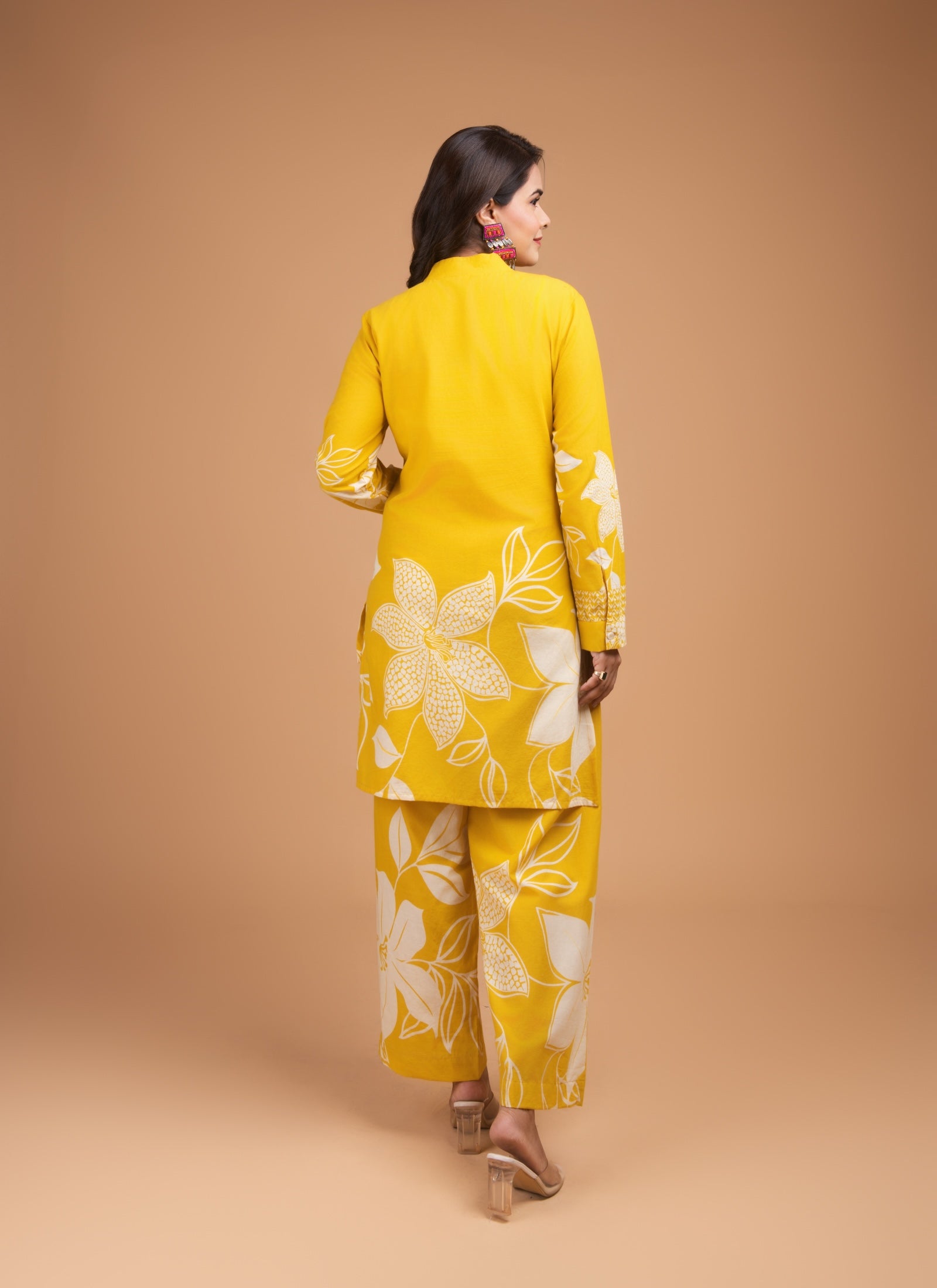 Golden Bloom Co-ord Set