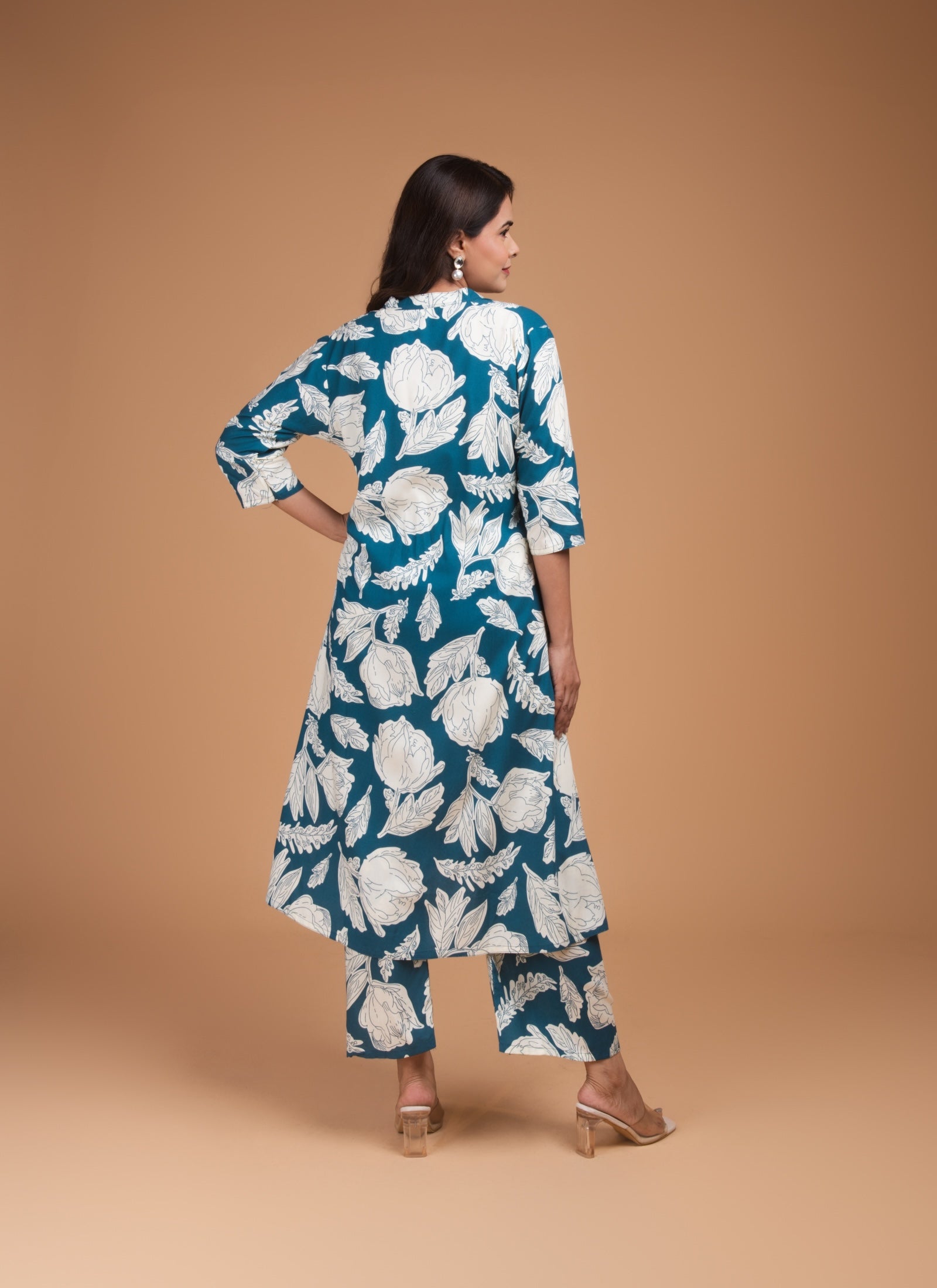 Indigo Bloom Co-ord Set