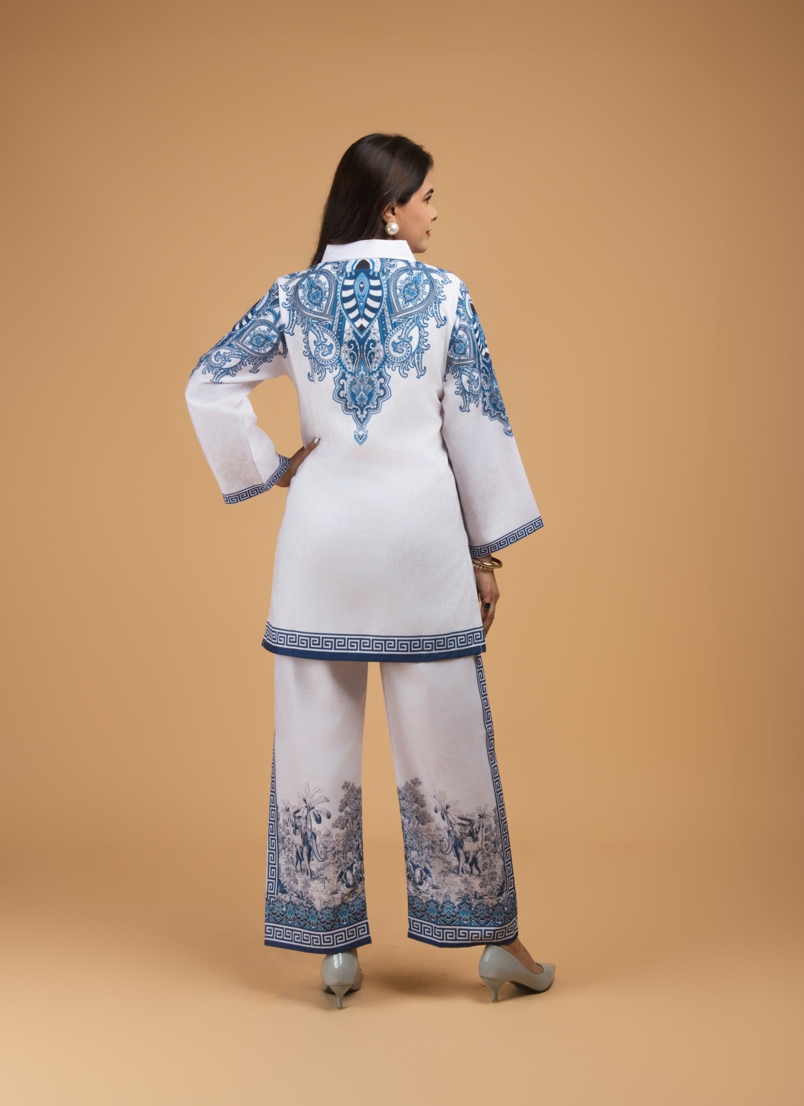 Indigo Porcelain Co-ord Set