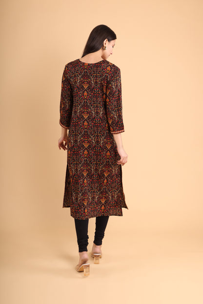 Elegant Traditional Embroidered Kurti